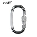 Oval Shaped Carabiner(Steel) 25kN